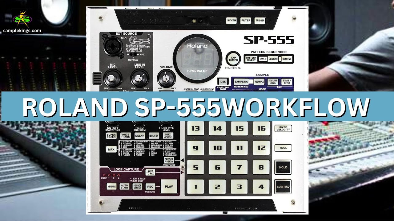 ROLAND SP 555 Basic WorkFlow