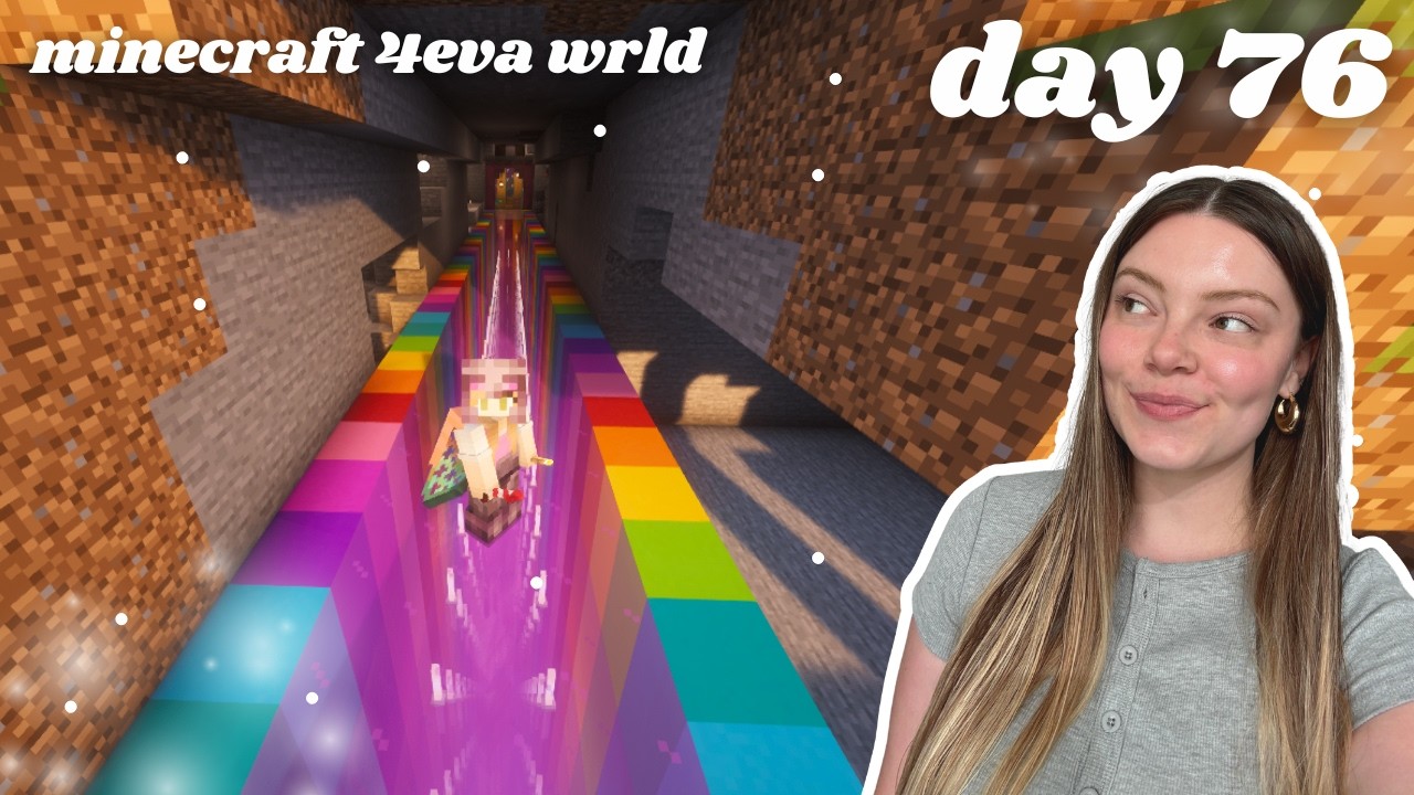 minecraft forever world💜day 76 | full stream 3/11/2026