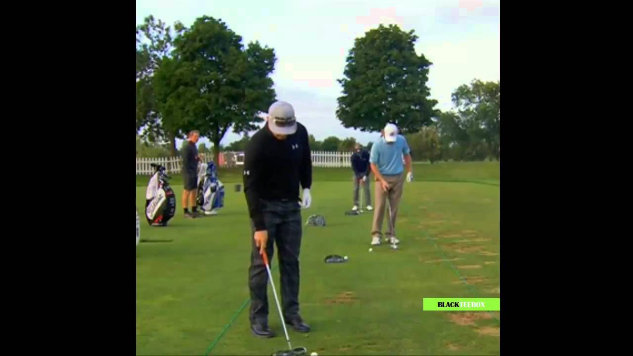 Hunter Mahan Practice (Wedges)