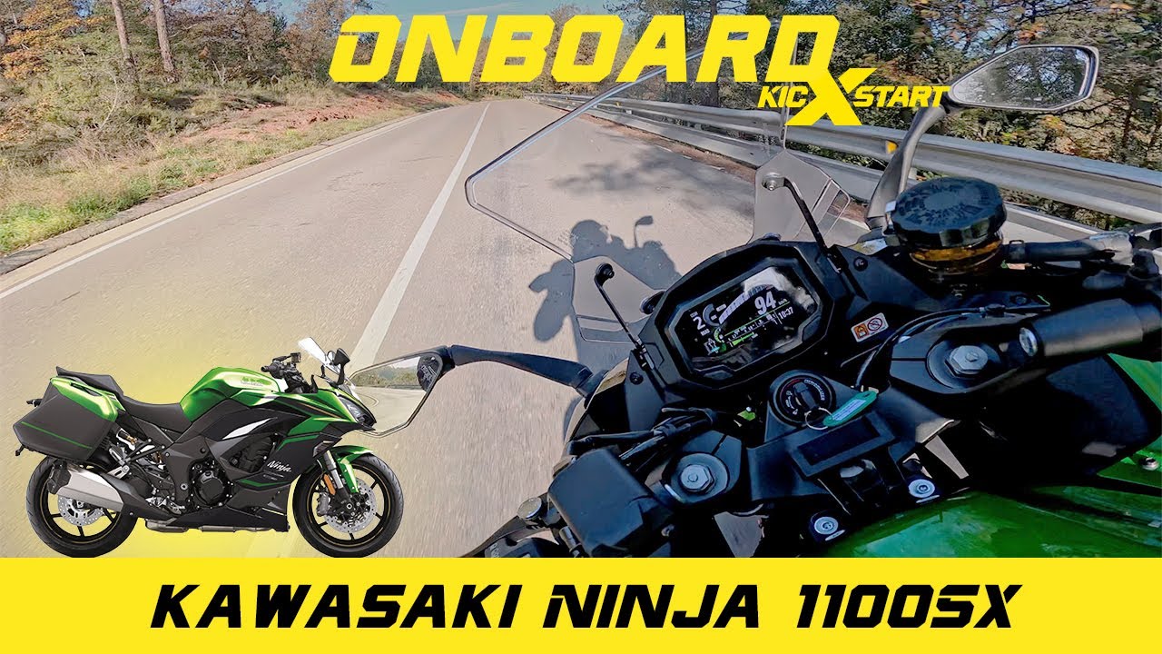 2025 KAWASAKI NINJA 1100SX SE | onboard + sound