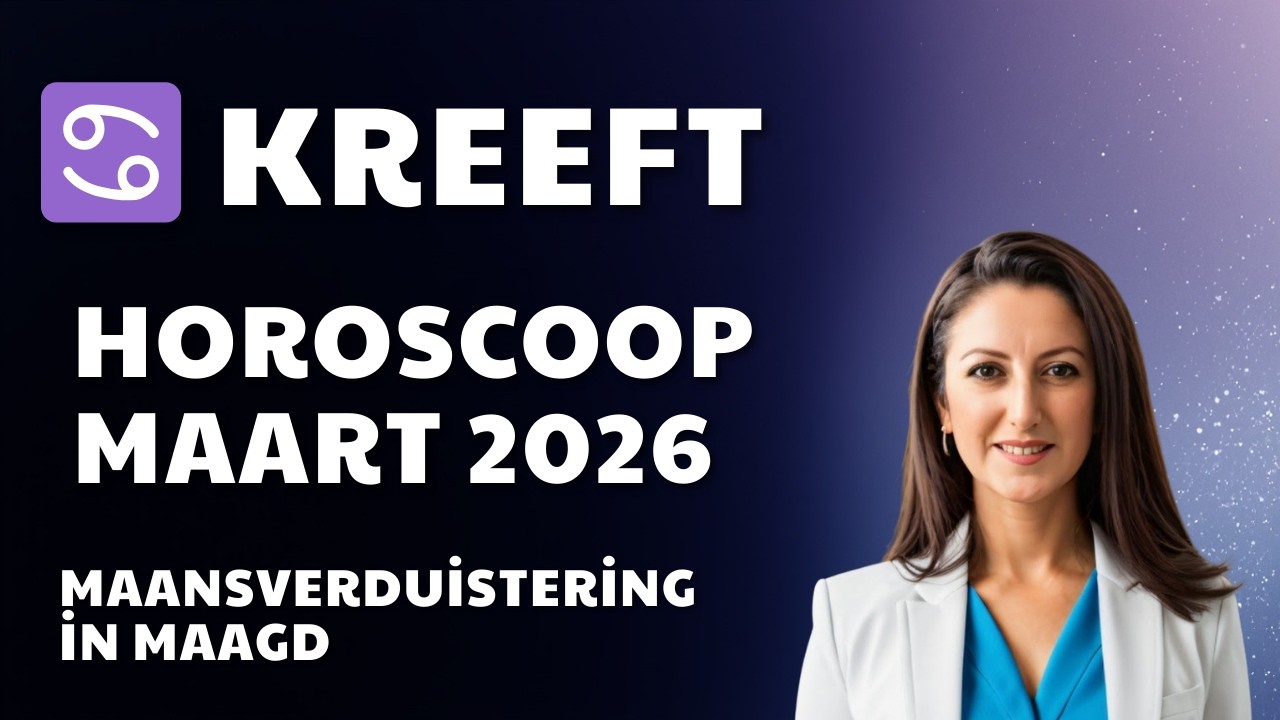 ♋ Kreeft horoscoop maart 2026 | Maansverduistering in Maagd