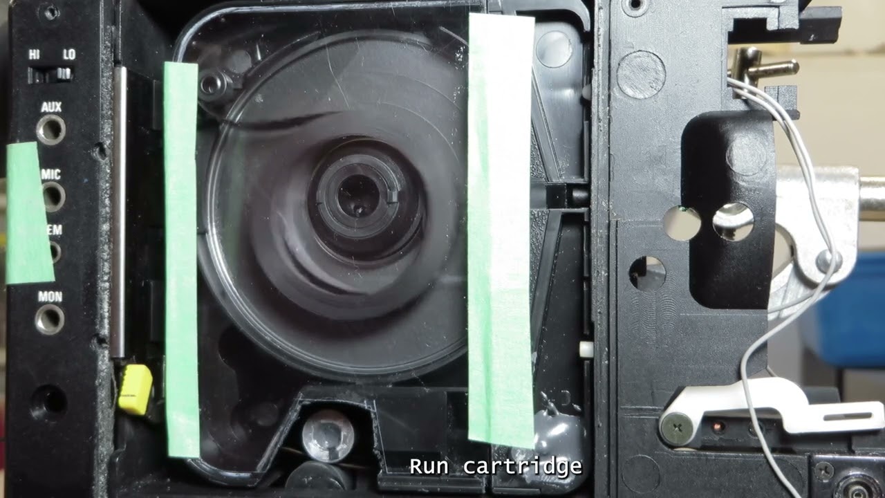 Mod-8mm project - first Super-8mm film transport by stepper motor