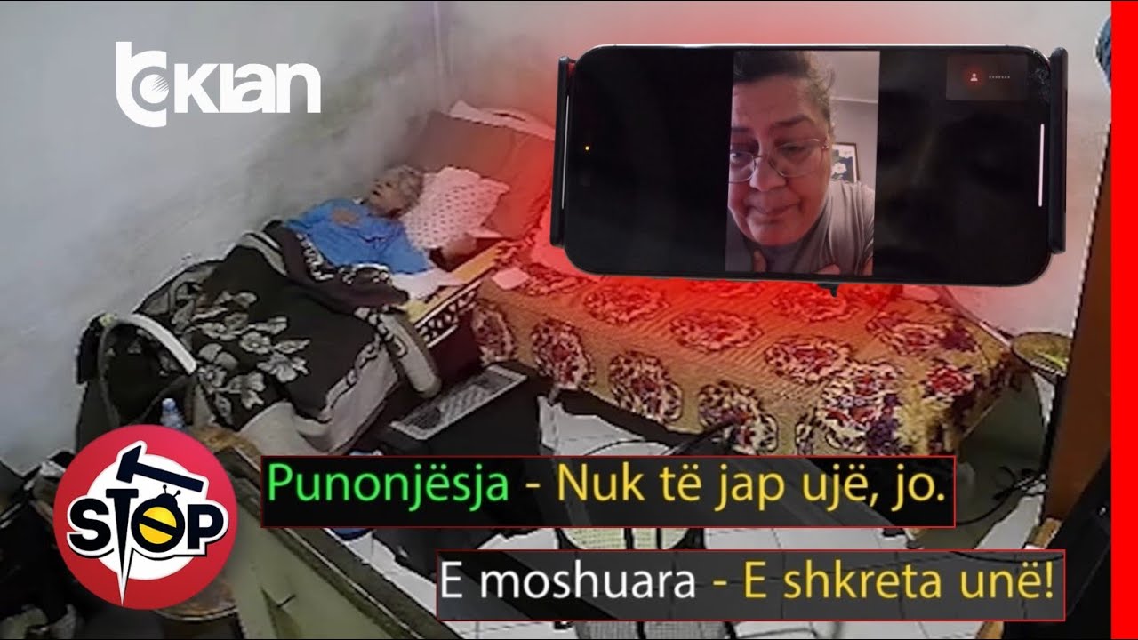 Stop - “Të q*fshin qentë, s’të jap më ujë”, kujdestarja kaqtrajton të moshuarën - 20 Janar 2026