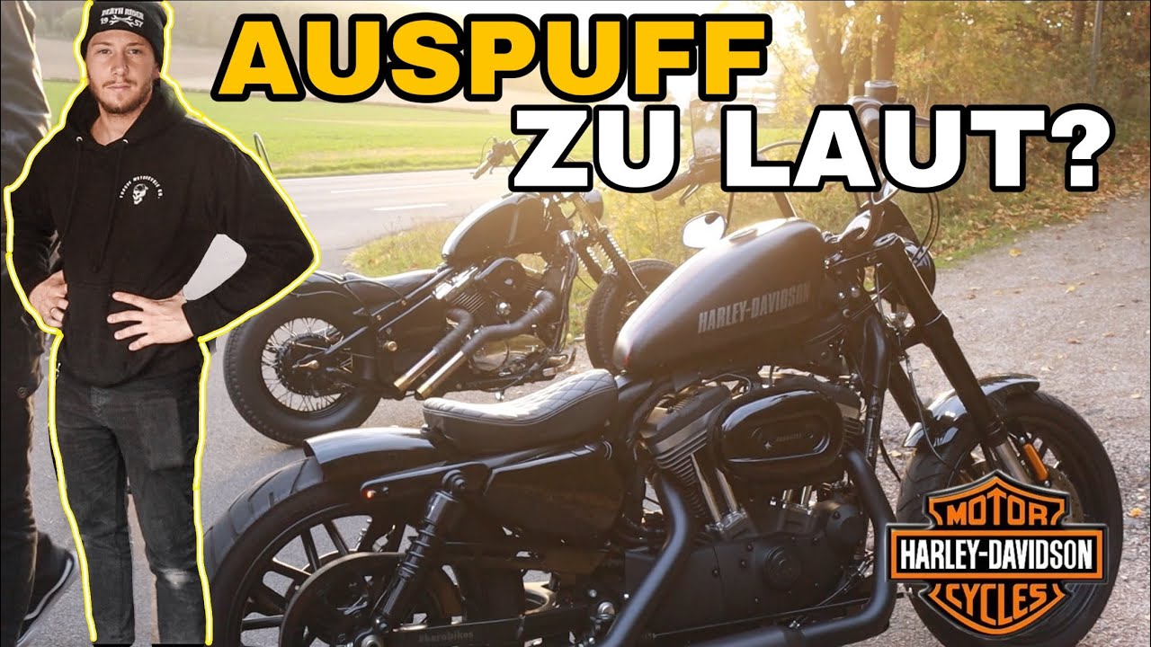 𝐇𝐀𝐑𝐋𝐄𝐘 𝐑𝐎𝐀𝐃𝐒𝐓𝐄𝐑 Miller-Auspuff - satterer Sound durch Umbau?
