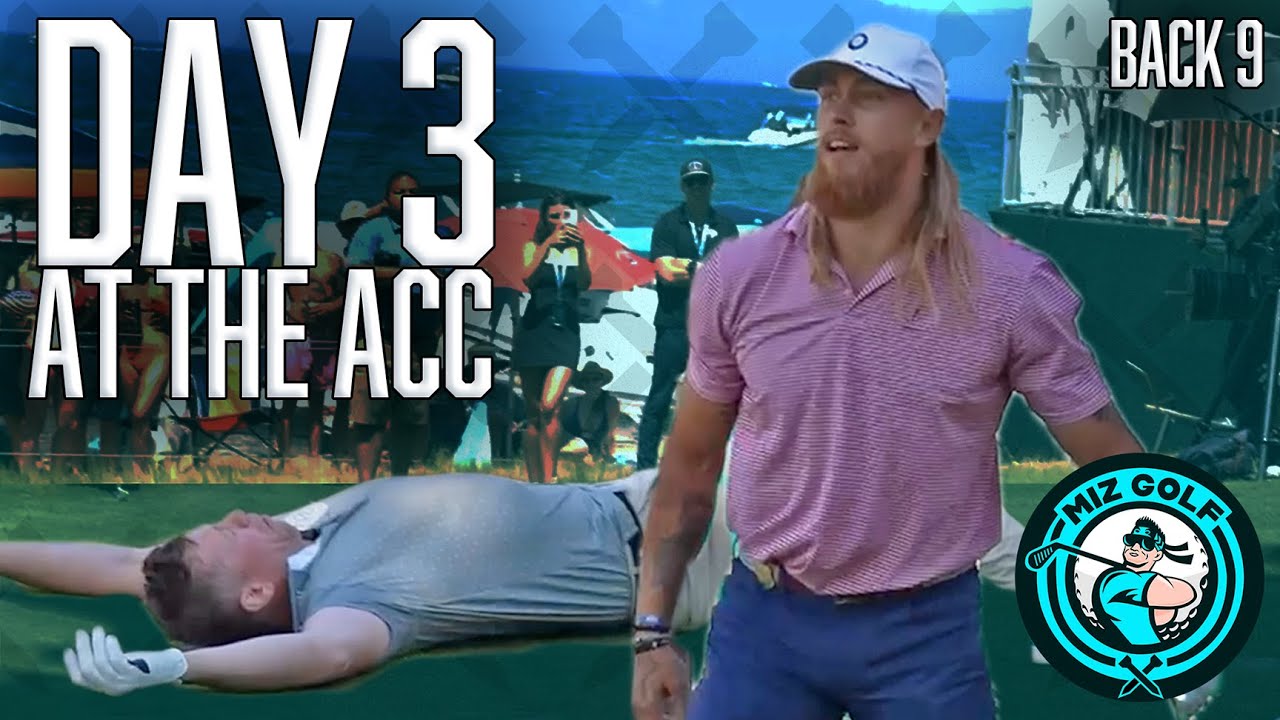 George Kittle superkicks The Miz while playing at the American Century Championship | Miz Golf