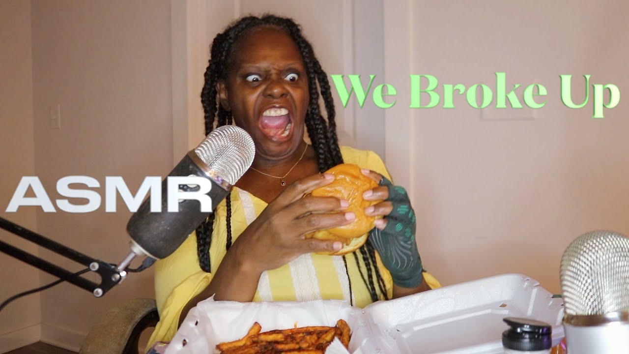 Broke Up With My Boyfriend But Then I Needed Him | Stack Whiting Sandwich ASMR eating Sounds