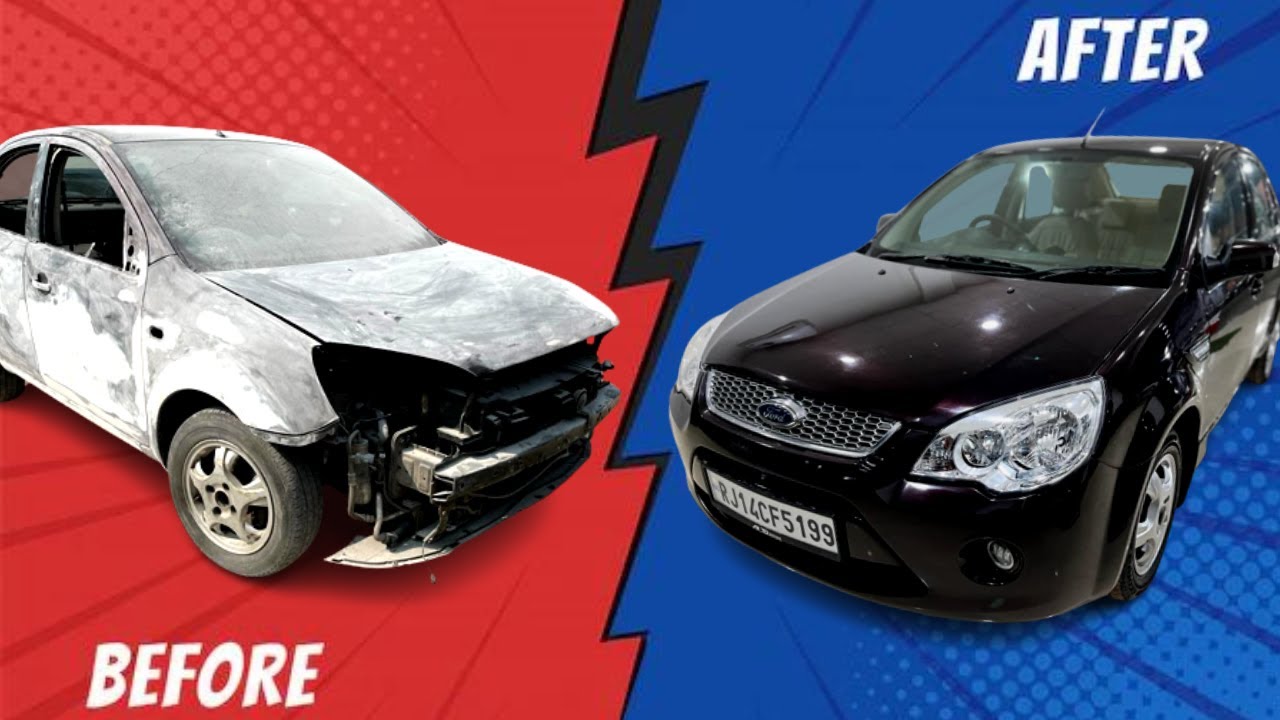 Ford Fiesta Restoration | Ford Fiesta Modified | Old to New | Auto Boutique Jaipur