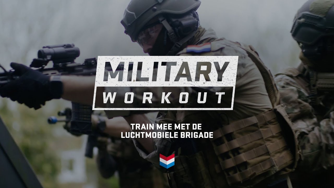 Zo traint de Luchtmobiele Brigade | Military Workout #3