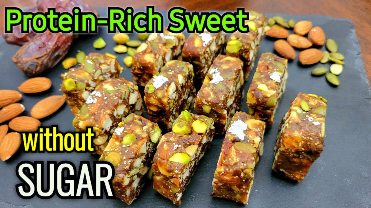 Protein Rich, Sugar-Free Sweet - Healthy, Tasty, and Quick