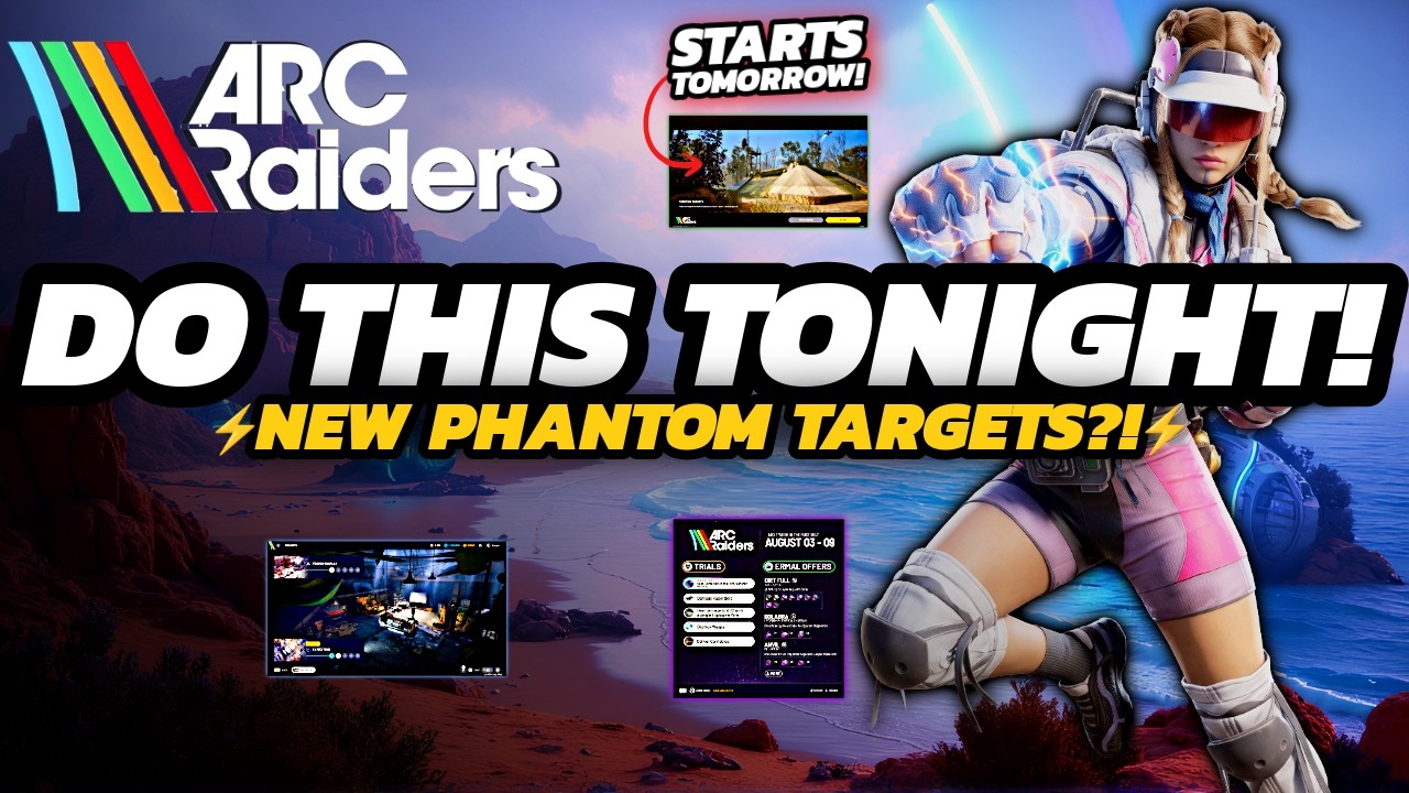 ARC Raiders Update - NEW Raider Project Tomorrow | Phantom TARGETS?! + MORE!