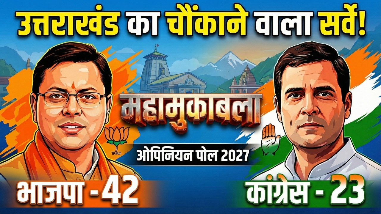 Uttarakhand Election 2027: क्या पुष्कर सिंह धामी फिर बनेंगे CM? | 2027 में किसकी बनेगी सरकार?