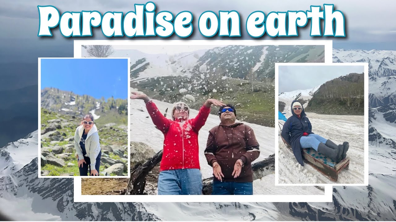 Trekking on snow covered mountains at Gulmarg ! EP-2