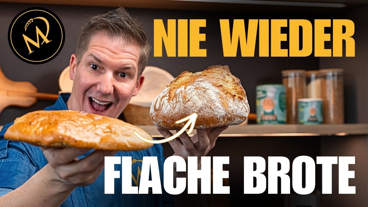 Vom Fladen zum Prachtstück: Endlich Schluss mit flachem Brot!