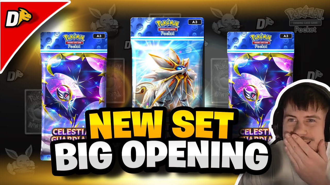 CELESTIAL GUARDIANS BIG PACK OPENING | GODPACK | GOLDCARD | Pokémon TCG Pocket