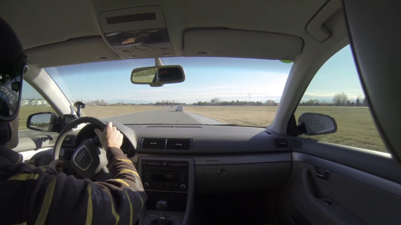 serres circuit (1.30.33'') AUDI A4 1.8tq gt2871 vs evo RALLIART