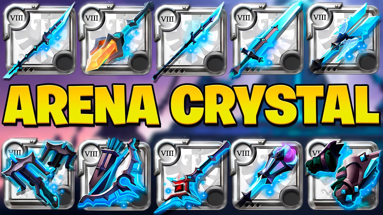 TOP 10 Weapons for Crystal Arena, Crystal Weapons Edition!