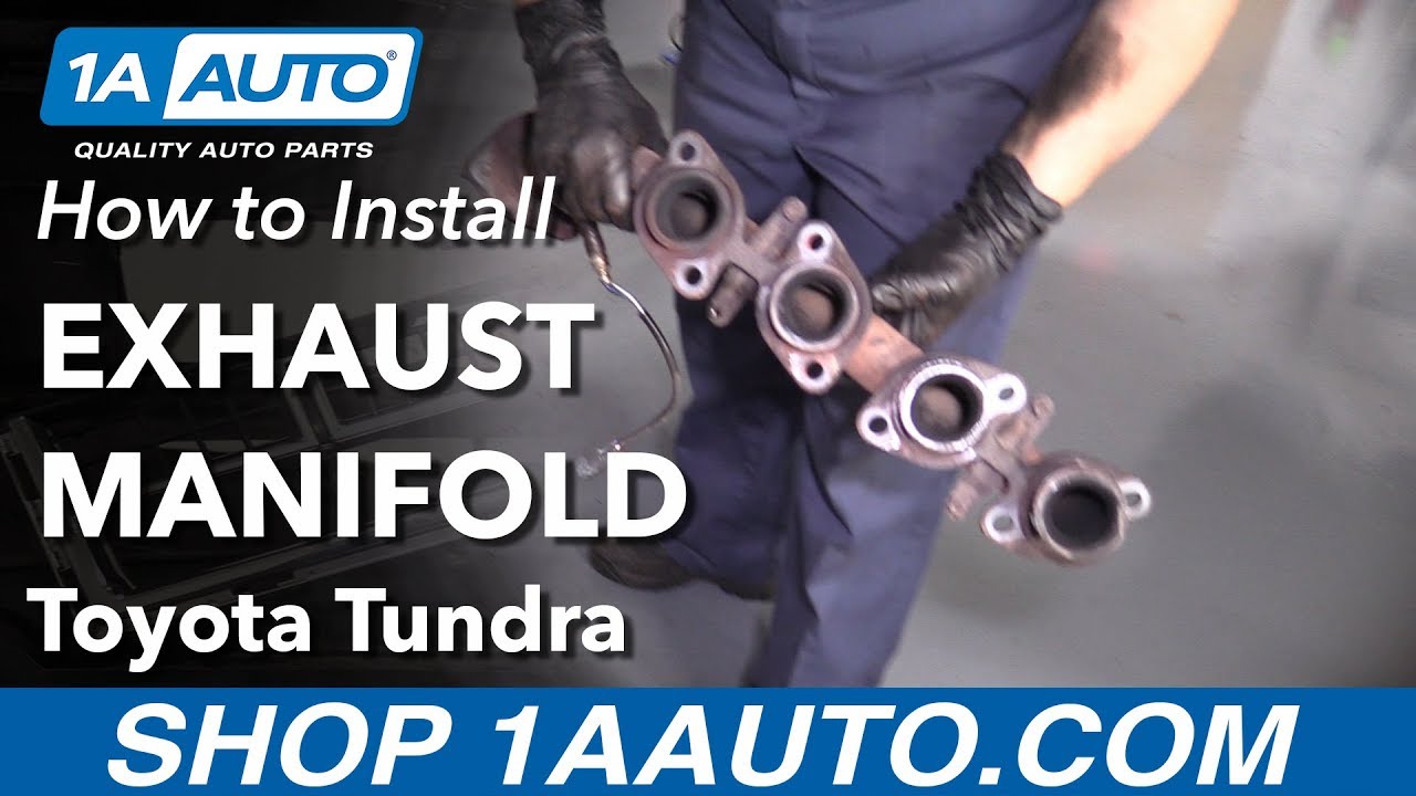 How to Replace Exhaust Manifold 00-04 Toyota Tundra