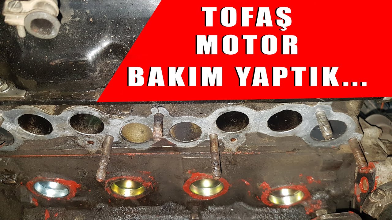Tofaş Şahin Motor Sorunları.// Su Tapaları Değiştirdik