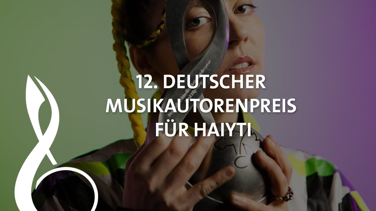 Rapperin Haiyti gewinnt den 12. Deutschen Musikautorenpreis