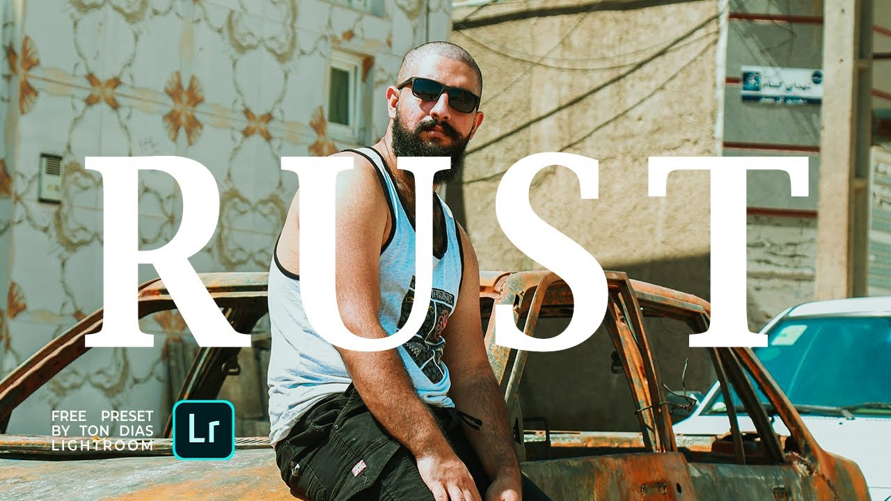 Tutorial - Efeito Rust #44 - Free Preset Lightroom Mobile