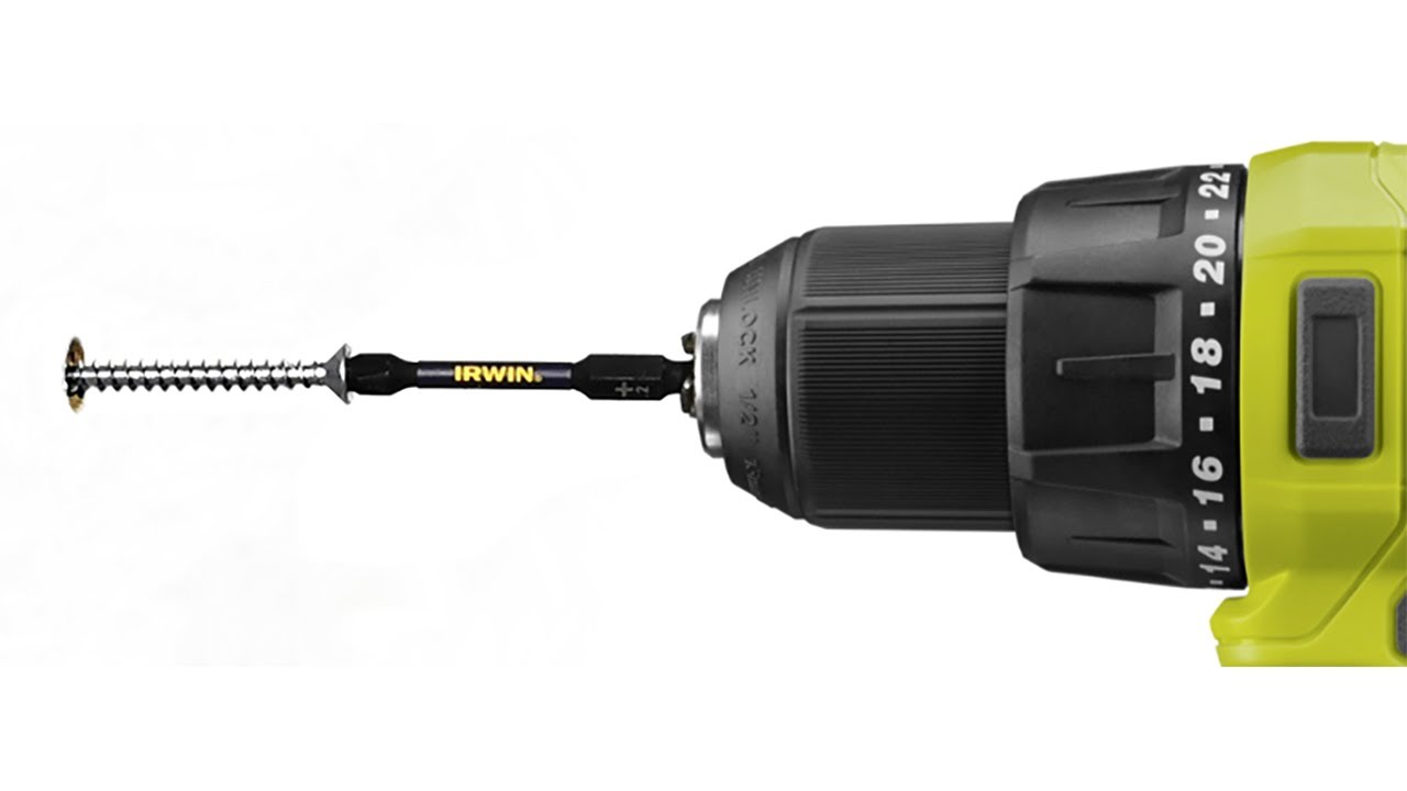 How to drive screws with a drill