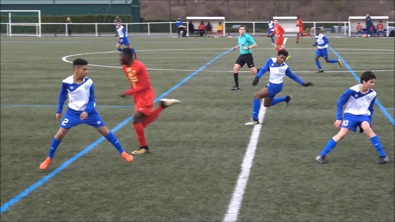 Match U15 R1 ESSG vs Mantois FC, 10 03 18