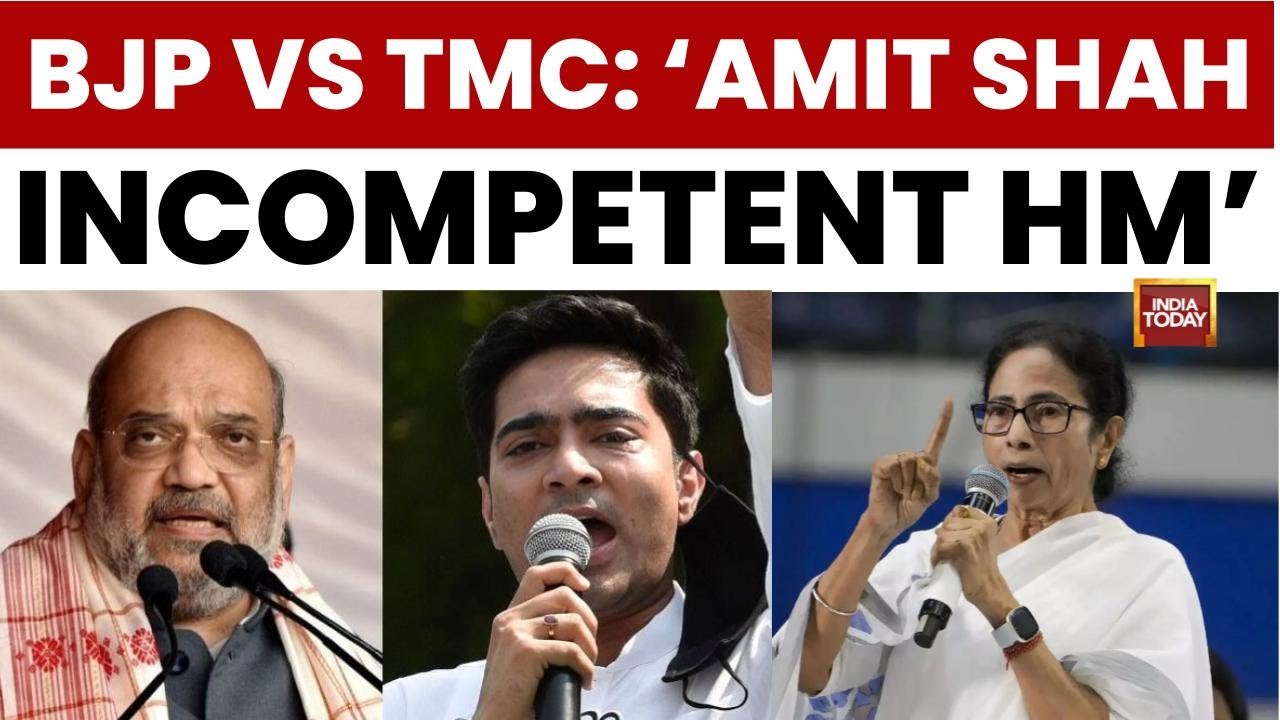 West Bengal Polls: Abhishek Banerjee Calls Amit Shah 'Incompetent', Cites BJP MPs on Border Issue