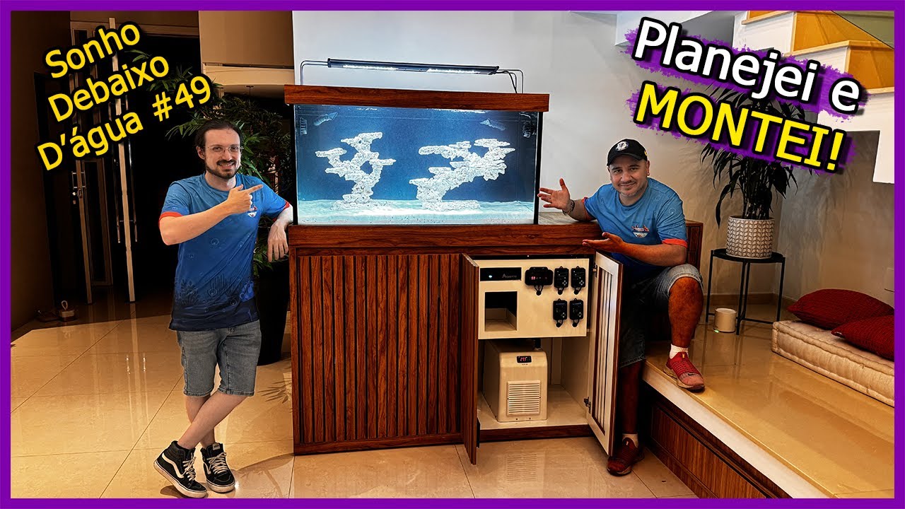 Montei um Aquário Totalmente AUTOMATIZADO INSCRITO! - Sonho Debaixo D'água #49