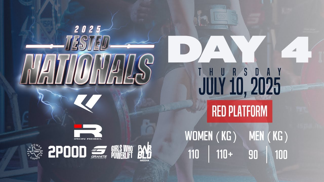 2025 USPA Tested Nationals - Day 4 - Red Platform