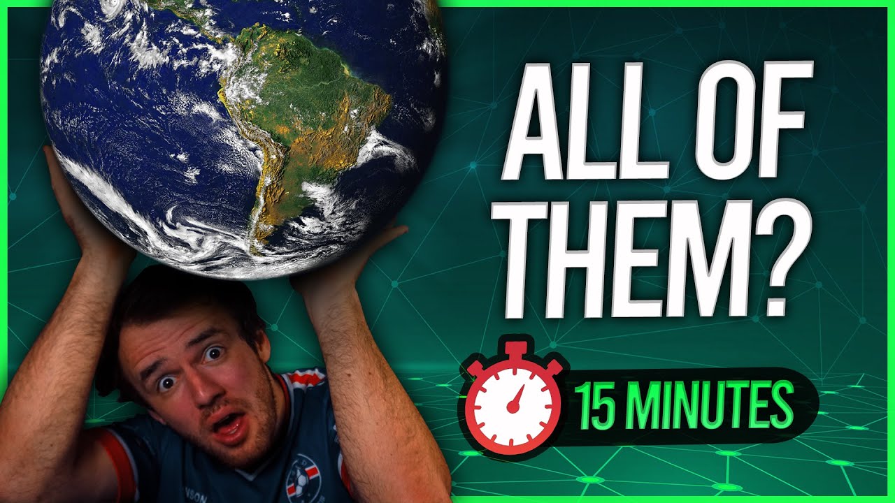 I am MAP GOD (almost): The Country Quiz Challenge
