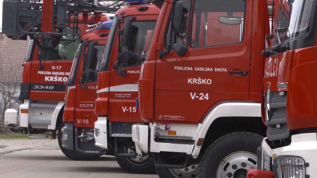 Krški poklicni gasilci v letu 2019, 10. december 2019