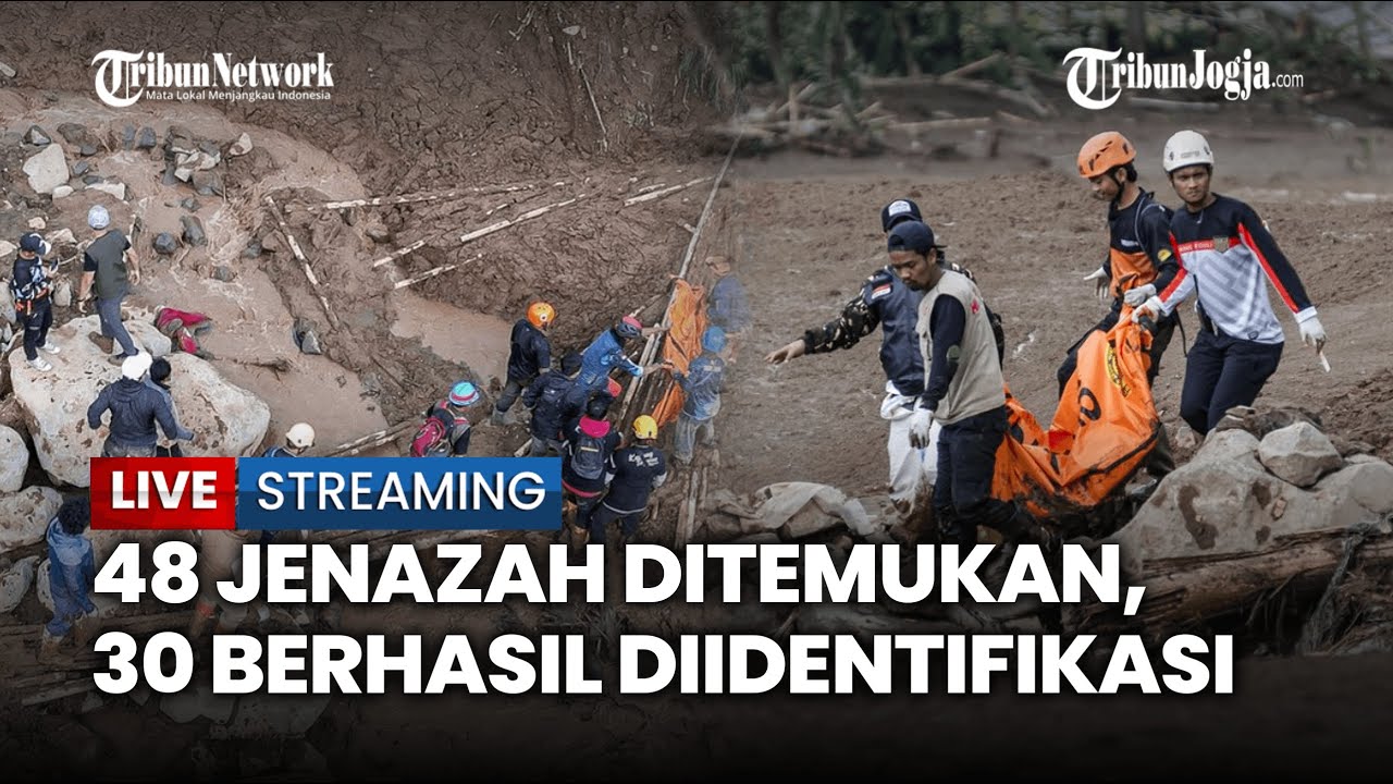 🔴 HARI KE-4 PENCARIAN LONGSOR CISARUA, 48 KANTUNG JENAZAH DITEMUKAN, 30 KORBAN TERIDENTIFIKASI