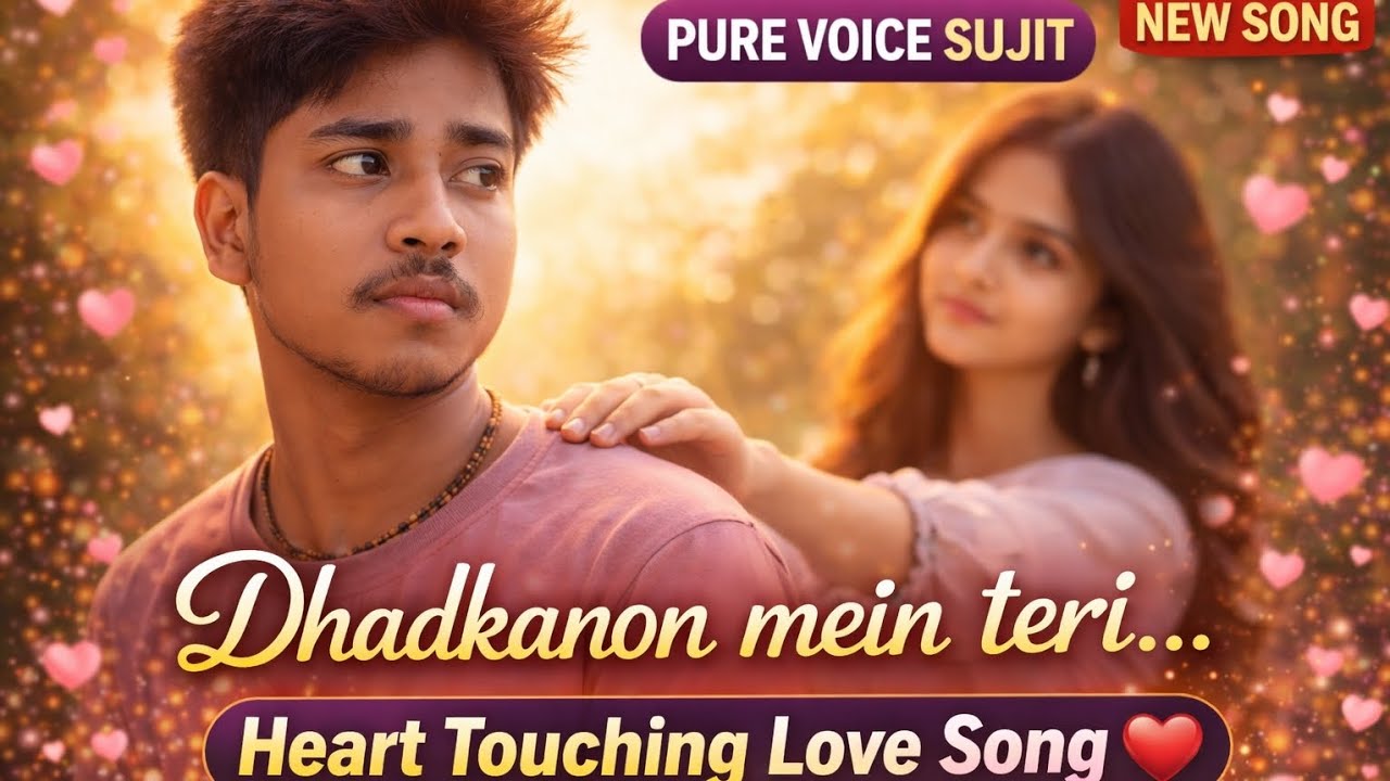 Sad song Heart Touching Love Song 2026 ❤️ Dhadkanon Mein Teri | Pure Voice Sujit sad song