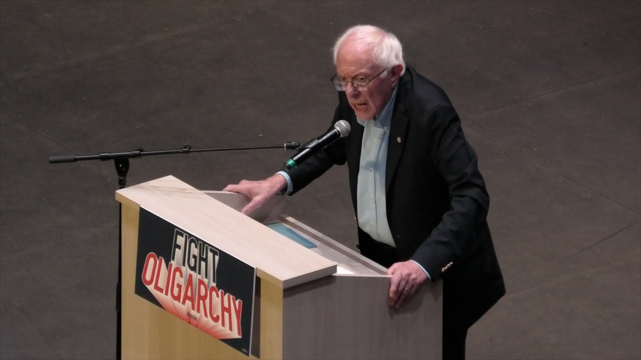 Fight Oligarchy Bernie Sanders' Rally 2025