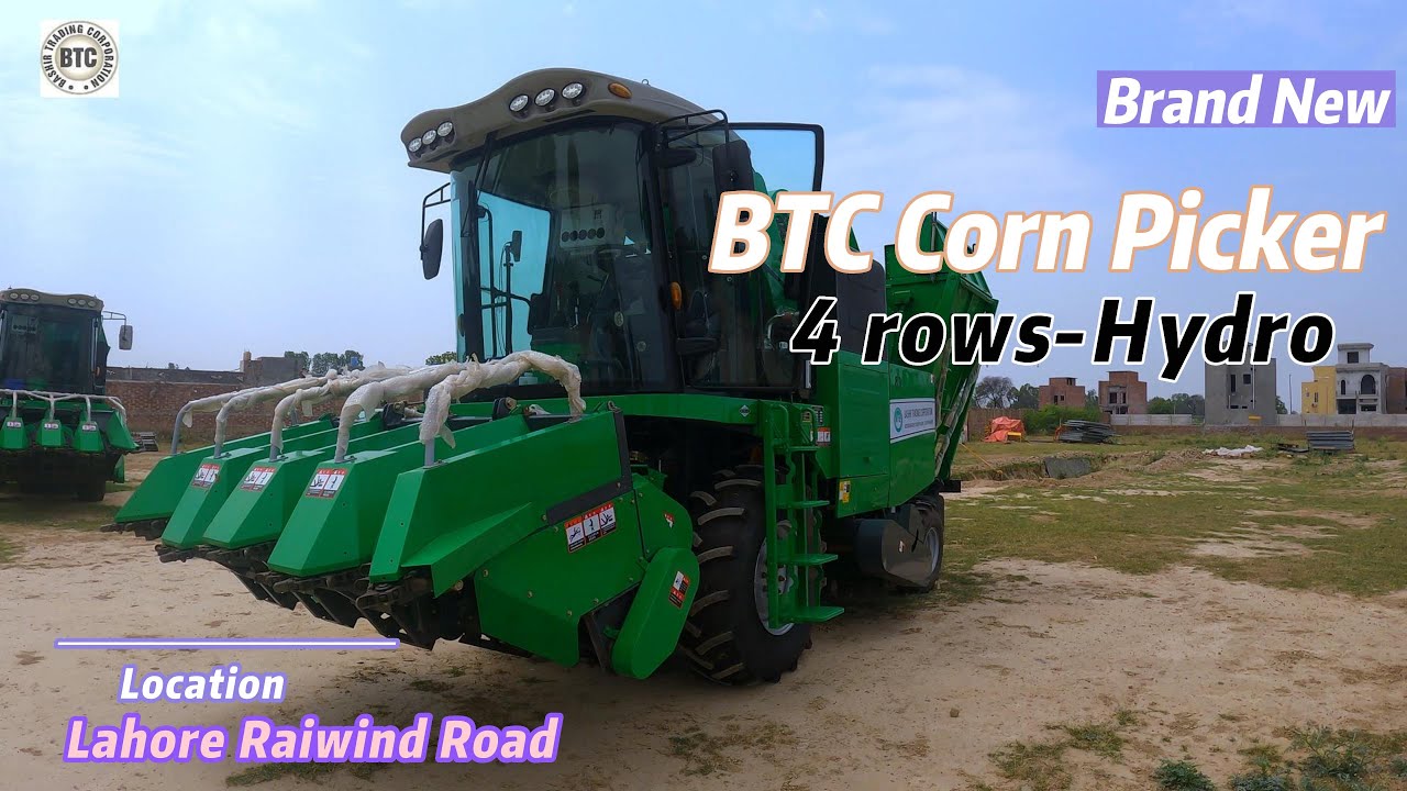 BTC Corn Harvester/ Corn Picker Full Review | Brand New-Hydro-220hp | 03334346438-03423229901