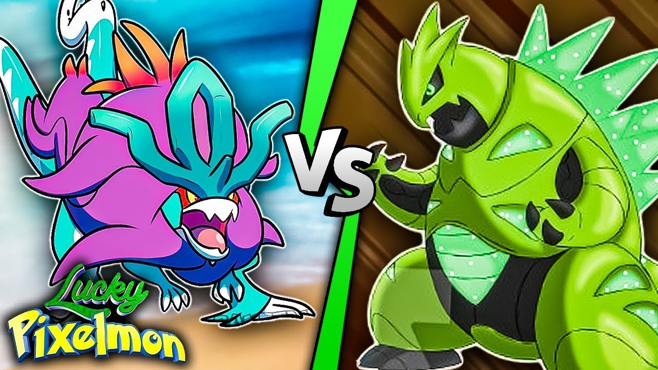 Minecraft LUCKY PIXELMON - WALKING WAKE vs IRON THORNS ! QUAL É O MELHOR PARADOXO !?