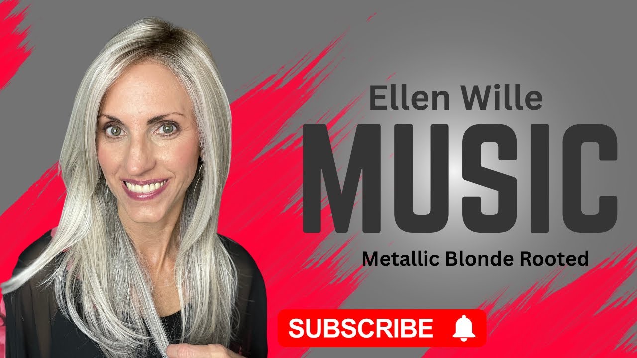 Ellen Wille MUSIC Metallic Blonde Rooted Wig Review‼️Love This One‼️
