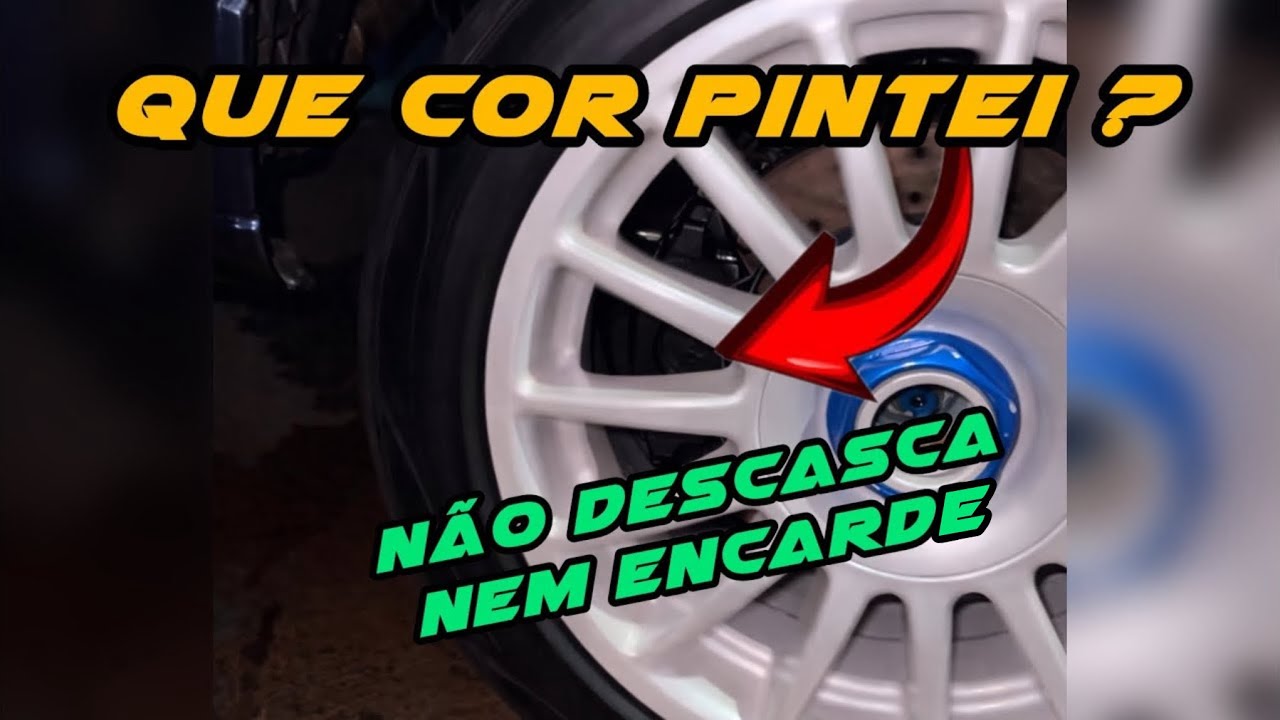 FIZ PINTURA ELETROSTÁTICA NAS PINÇAS DE FREIO DO TIPO TURBO
