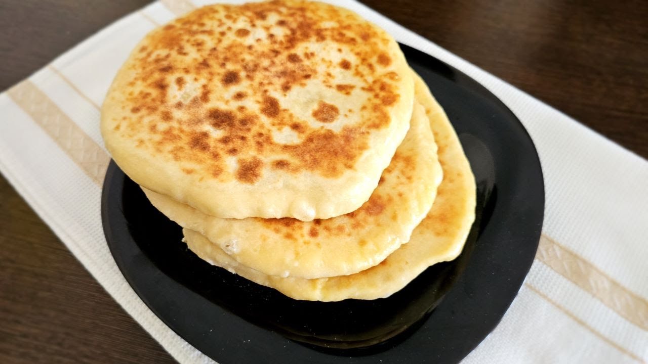 Placinte cu iaurt si cascaval, la tigaie (fara drojdie) | Reteta usoara si rapida