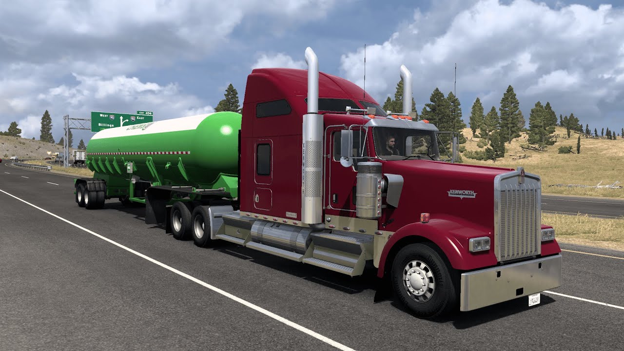 ATS | Billings → Gillette | Kenworth W900 | No Commentary