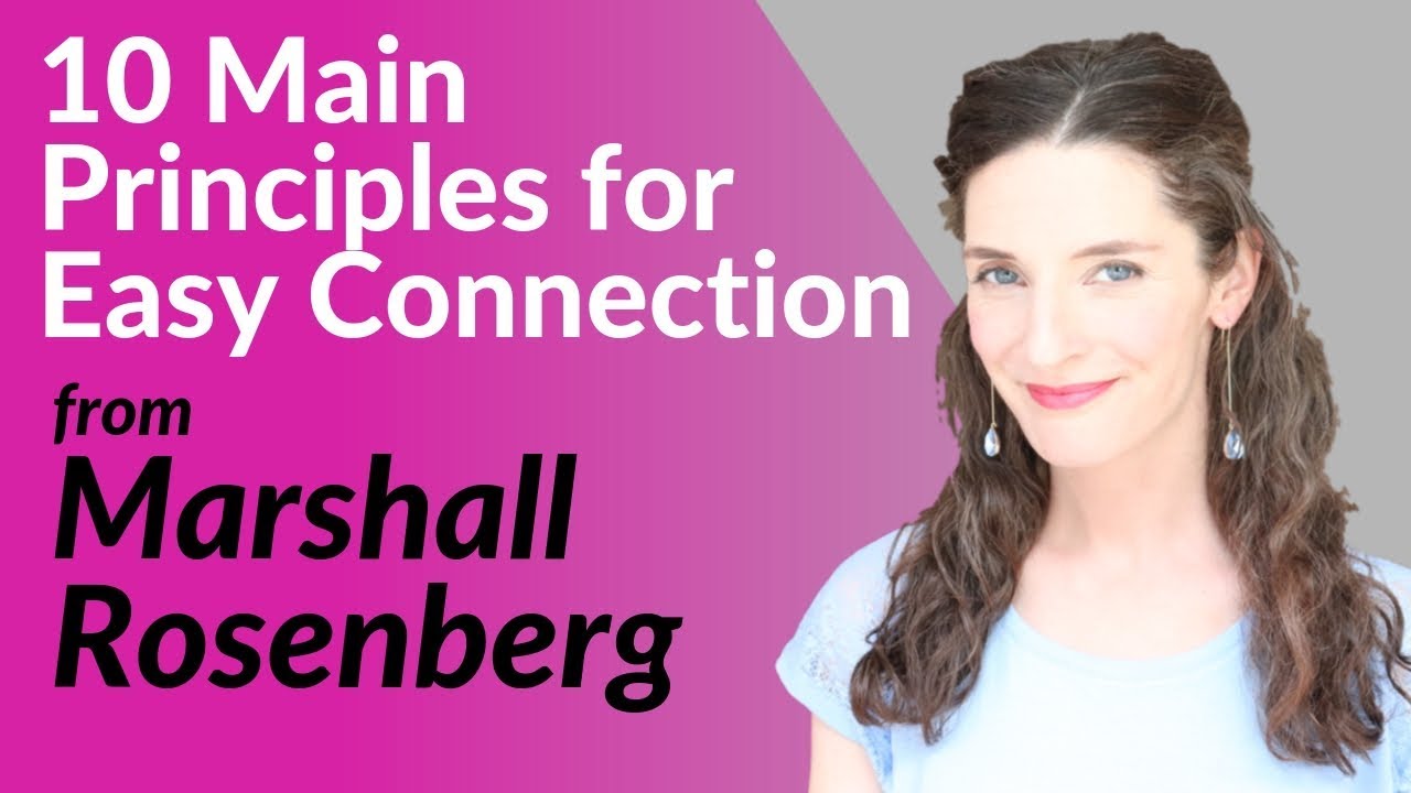 NVC - MARSHALL ROSENBERG - San Francisco Workshop  (Summary in 10 Steps)