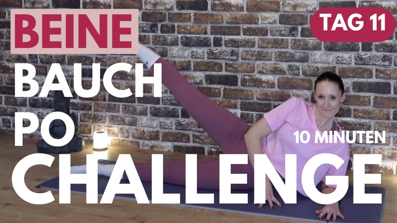 Tag 11 - Workout f&uuml;r die Beine I Schnelles Beintraining f&uuml;r straffe und definierte Beine!