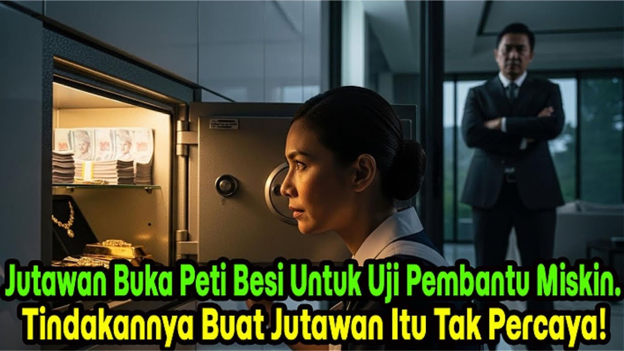 Jutawan sengaja buka peti besi uji pembantu rumah, tindakannya di luar jangkaan