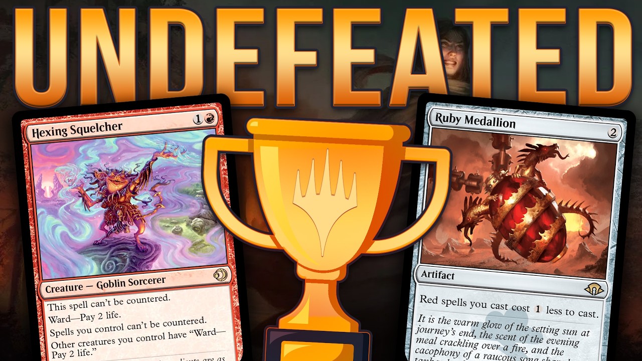 🏆UNDEFEATED🏆 Hexing Squelcher in Modern Ruby Storm! Lorwyn Eclipsed (MTG ECL) | Magic: The Gathering