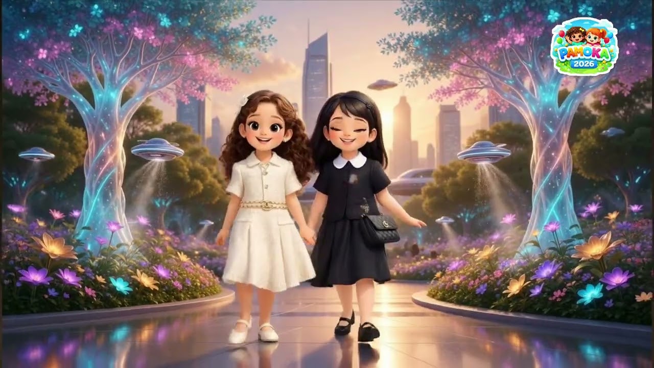 Kids in the Future 🚀 | Sci-Fi Playground Adventure | The Future is Coming!#Kids #SciFi #FutureWorld