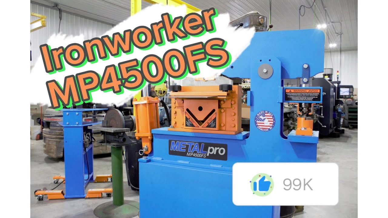 MetalPro Ironworker MP4500FS Overview