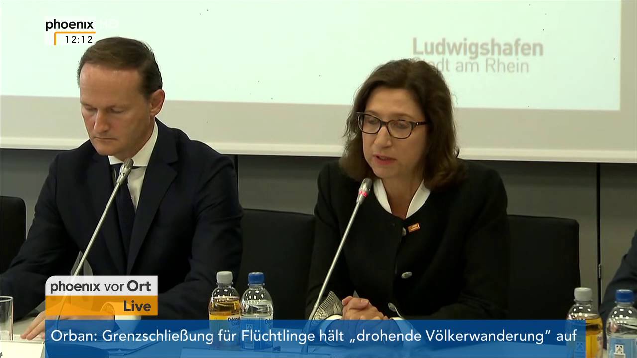 BASF: Pressekonferenz zum Unfall in Ludwigshafen vom 18.10.2016