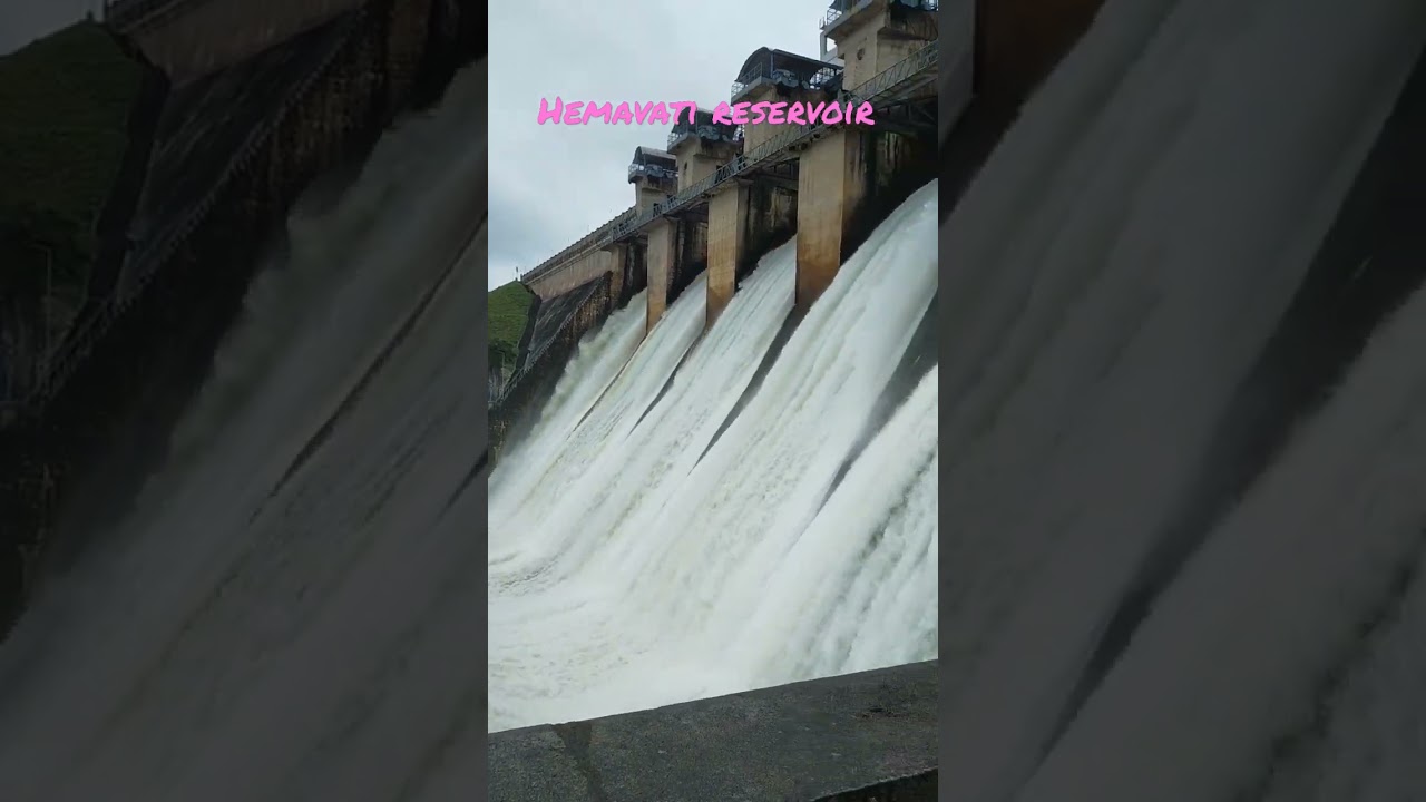 Hemavati Reservoir, (Gorur dam), Hassan dist.