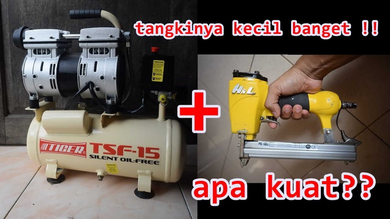 Kompresor kecil 700ribuan - cukup gak untuk woodworking??