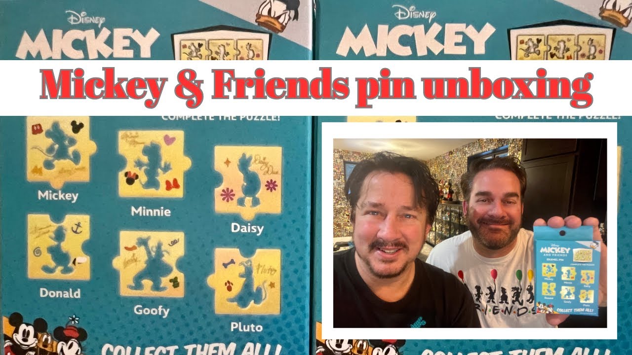 Disney Mickey & Friends Puzzle Pin Unboxing 